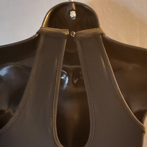 SHEIN Women Size XS (2) Black/Sheer Bodysuit, GUC - Picture 7 of 9